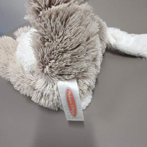Melissa & Doug Burrow Bunny Rabbit Stuffed Animal 9" - Picture 4 of 8